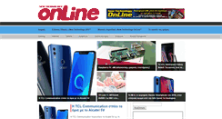 Desktop Screenshot of onlinemagazine.gr